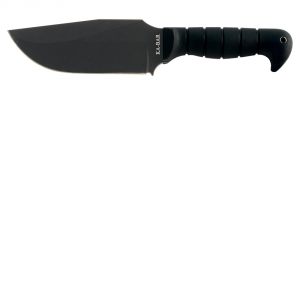 Ka-Bar Heavy-Duty Warthog Knife - Black - Fixed Blade - Kabar Knives